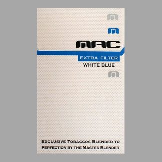 Сигареты MAC White Blue King Size (Мак Вайт Блю Кинг Сайз)