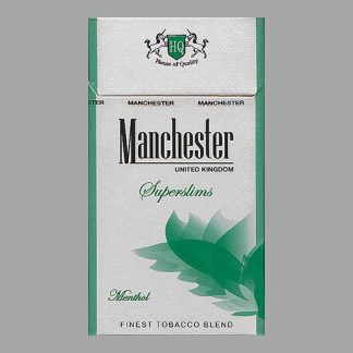 Сигареты Manchester Menthol Superslims (Манчестер Ментол Суперслимс)