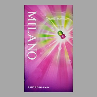 Сигареты Milano Superslims Grape&Applemint (Милано Виноград Мятное Яблоко Суперслим)