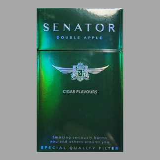 Сигареты Senator Double Apple King Size (Сенатор Яблоко Кинг Сайз)