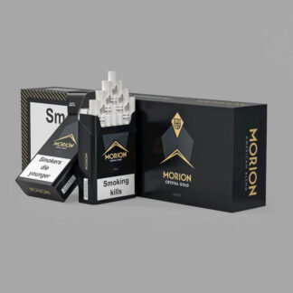 Morion Crystal Gold King Size