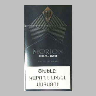 Morion Crystal Silver Superslims